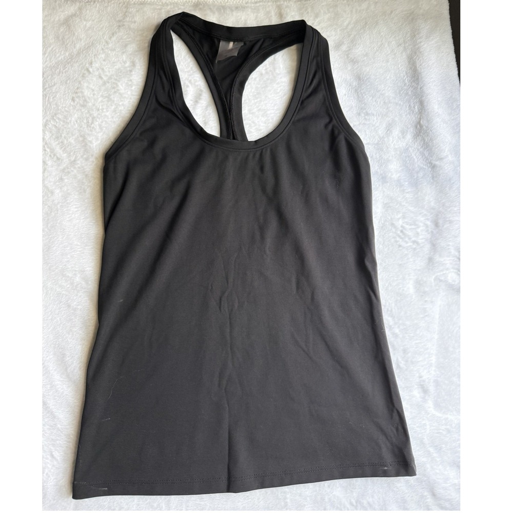 CALIA by Carrie Underwood Womens Black Racerback Activewear Tank Top Small